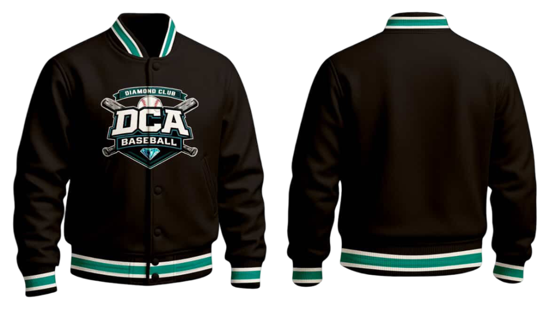 DCA Black Bomber Jacket